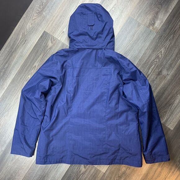 Columbia Womens XL Interchange Hooded Lined Waterproof Jacket - Picture 8 of 9